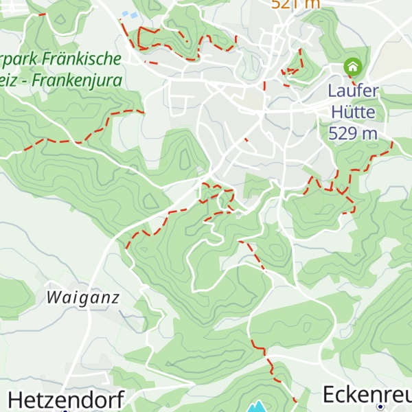 Map of Dreistaffelfels