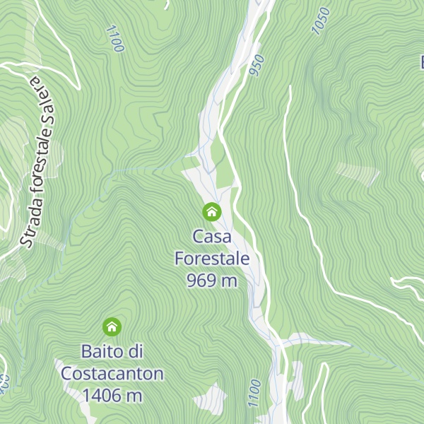 Map of Casa Forestale