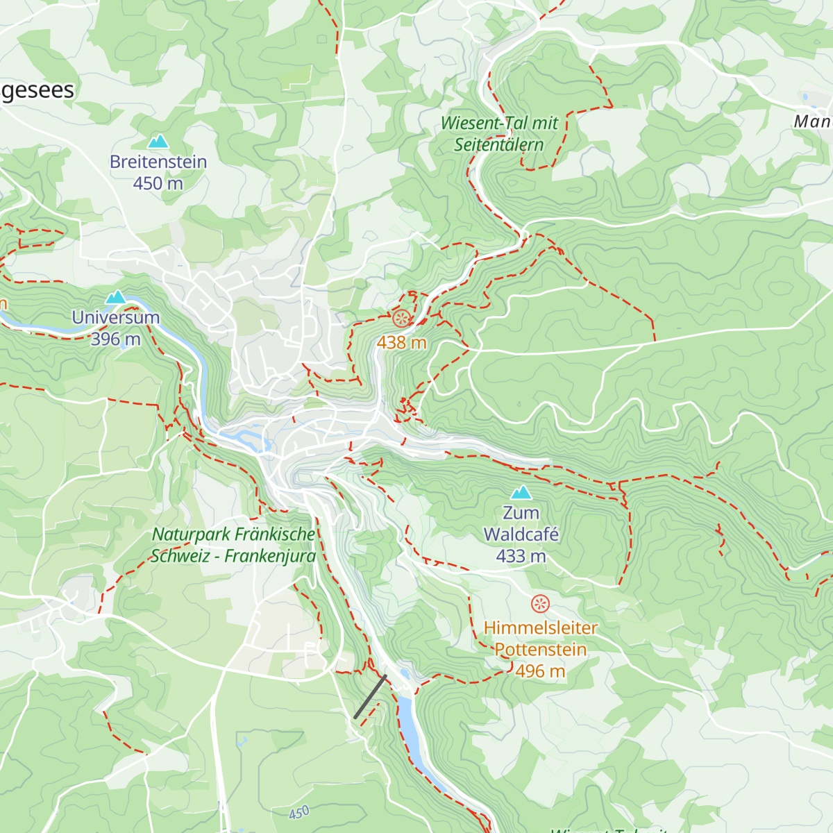 Bergwachthütte map