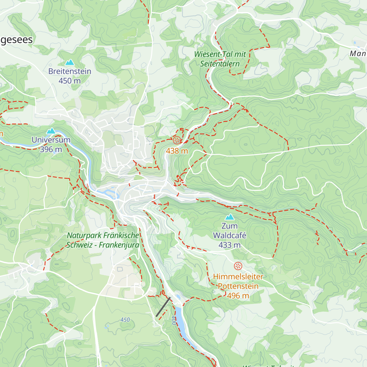 Bergwachthütte map