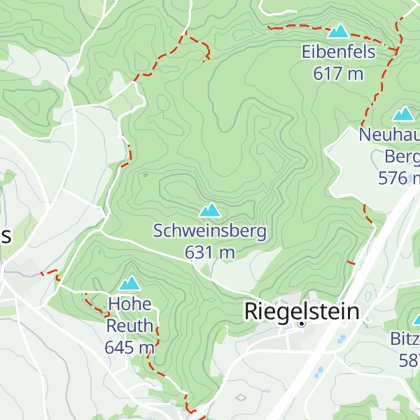 Map of Schweinsberg