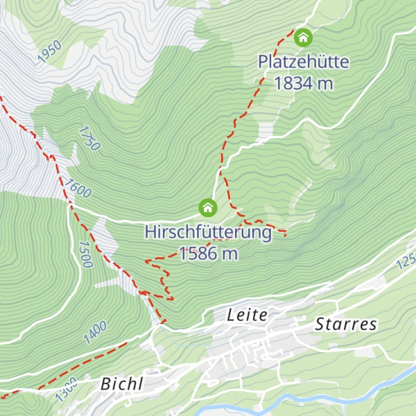 Map of Hirschfütterung