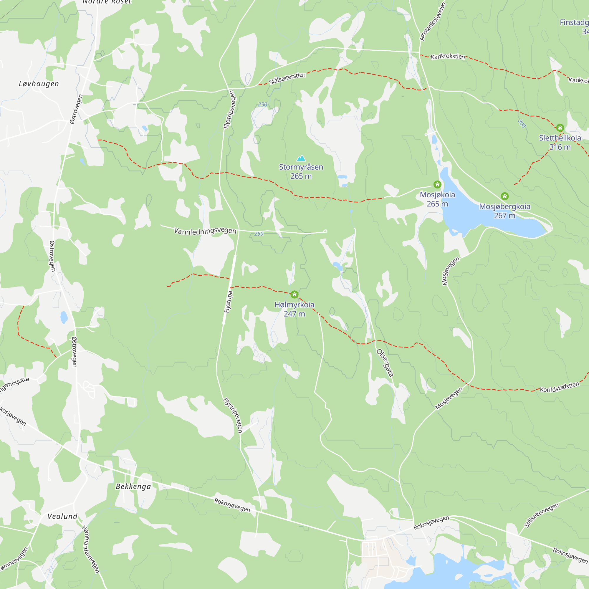 Hølmyrkoia map