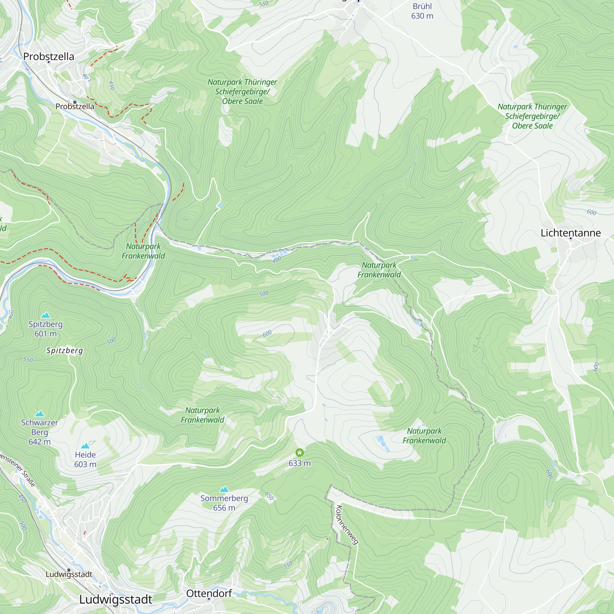 Skihütte map