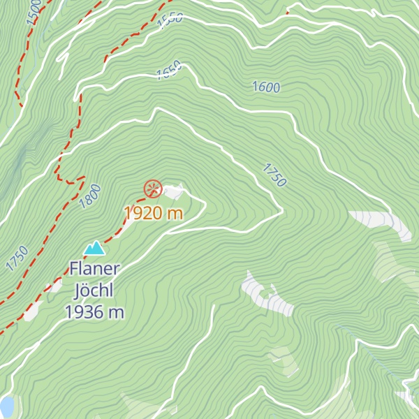 Map of RAI-Anlage Rosskopf - Impianto RAI Monte Cavallo