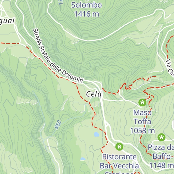 Map of Cappella della Beata Vergine del Rosario della nuova Pompei