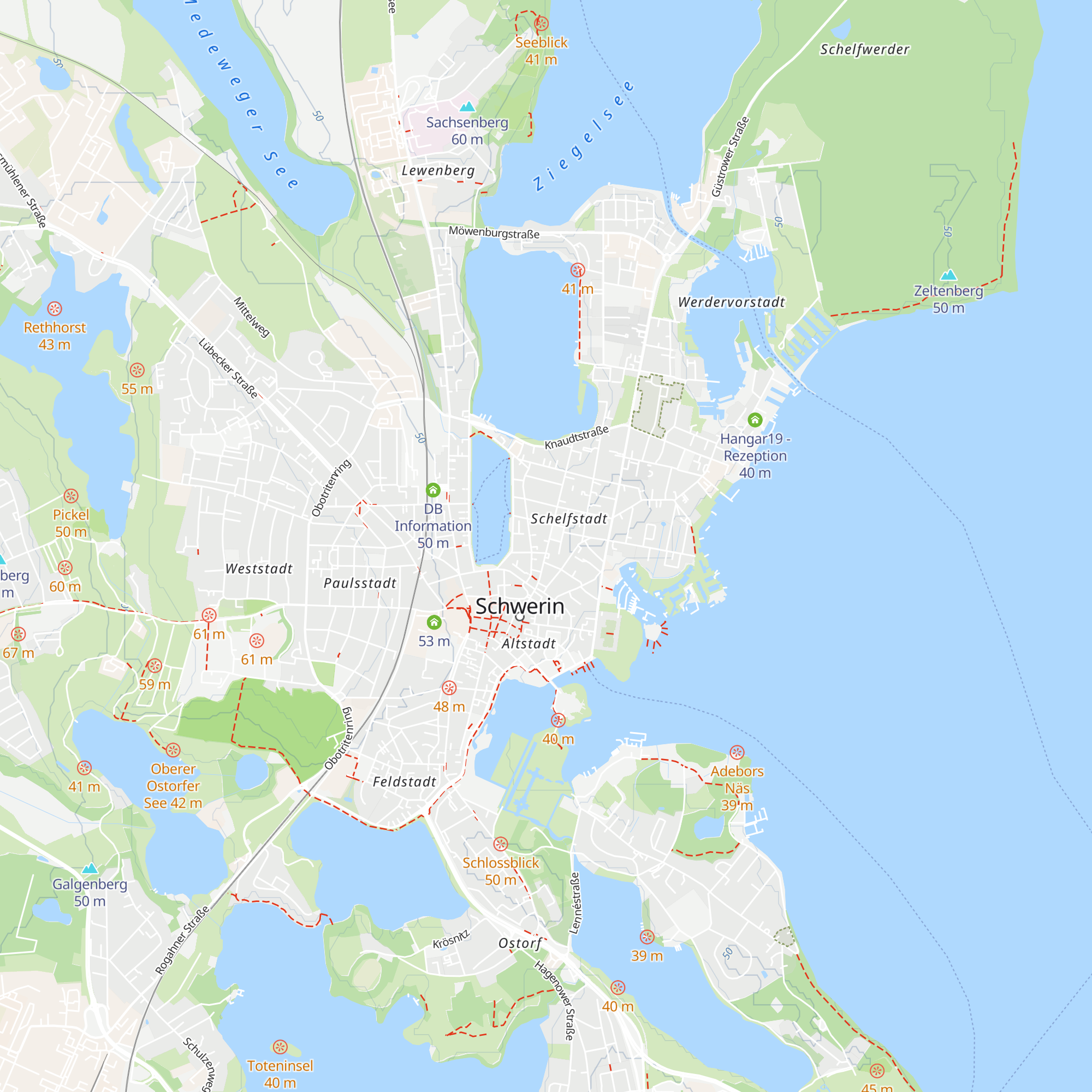 Kulturinformations Zentrum map