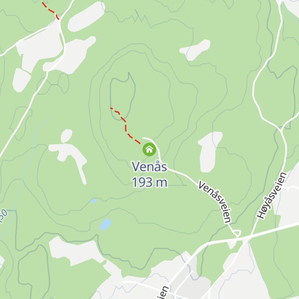 Map of Venås