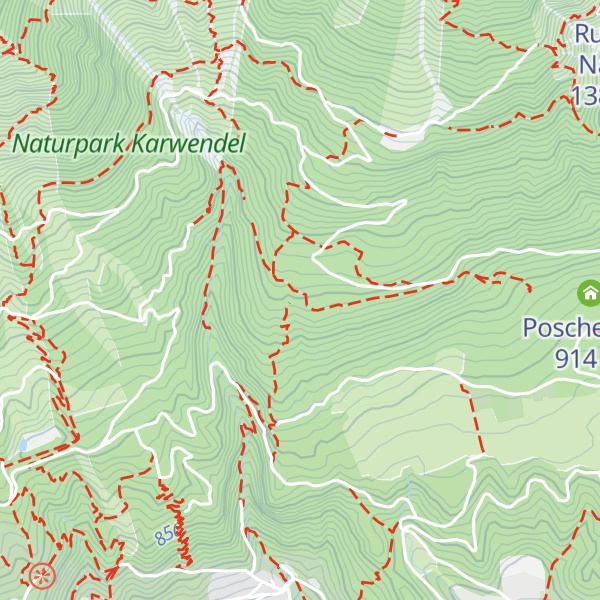 Map of Enzianhütte