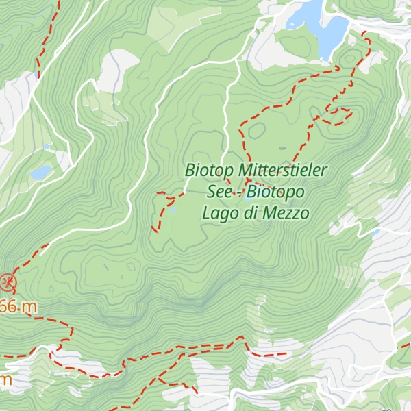 Map of Signater Kopf - Testa di Signato