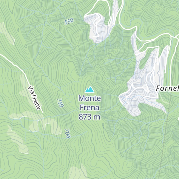 Map of Monte Frena
