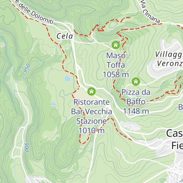 Map of Ristorante Bar Vecchia Stazione