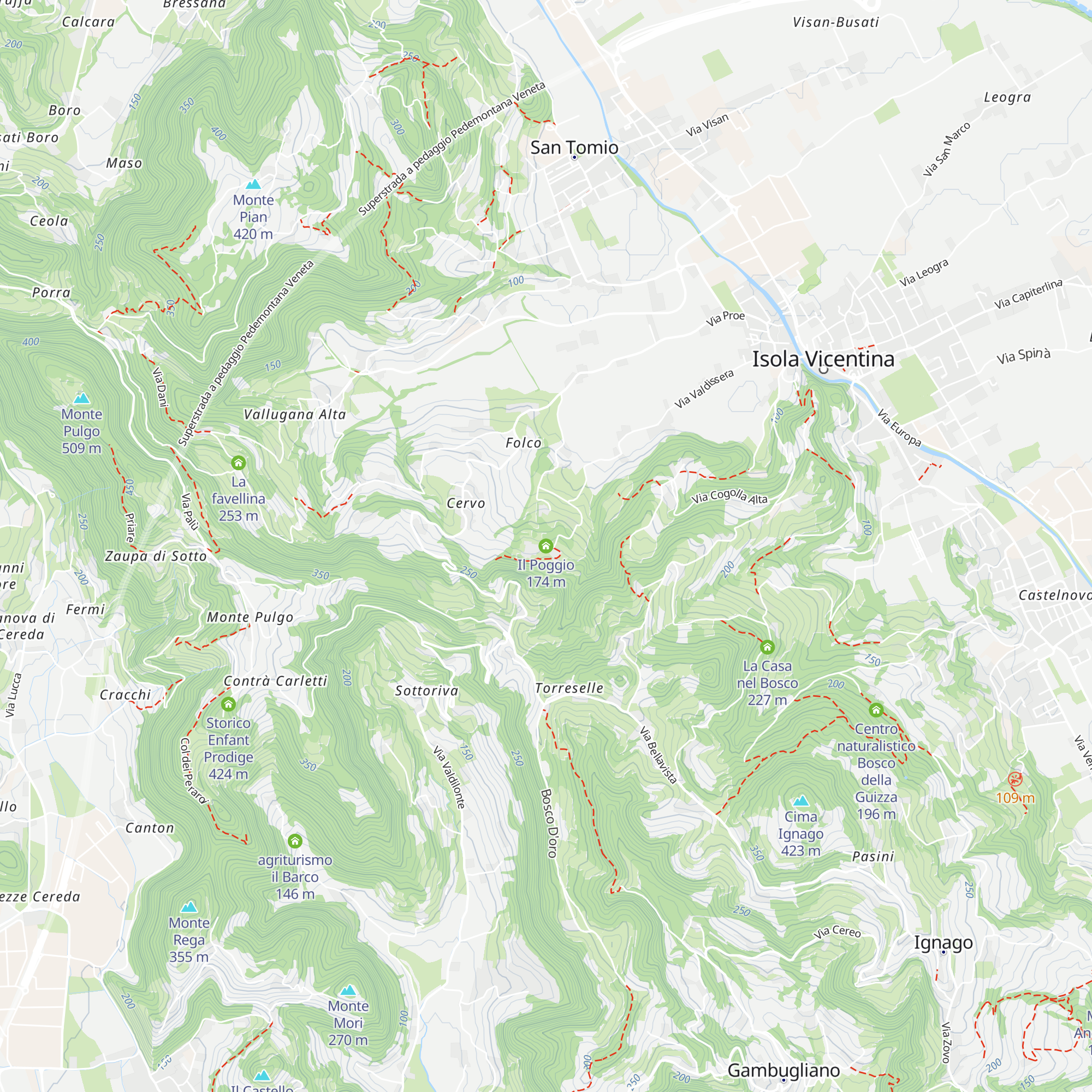 Il Poggio map