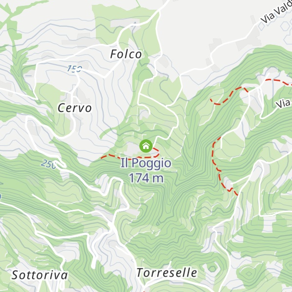 Map of Il Poggio