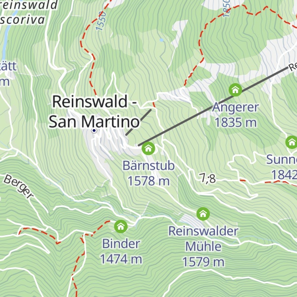 Map of Bärnstub