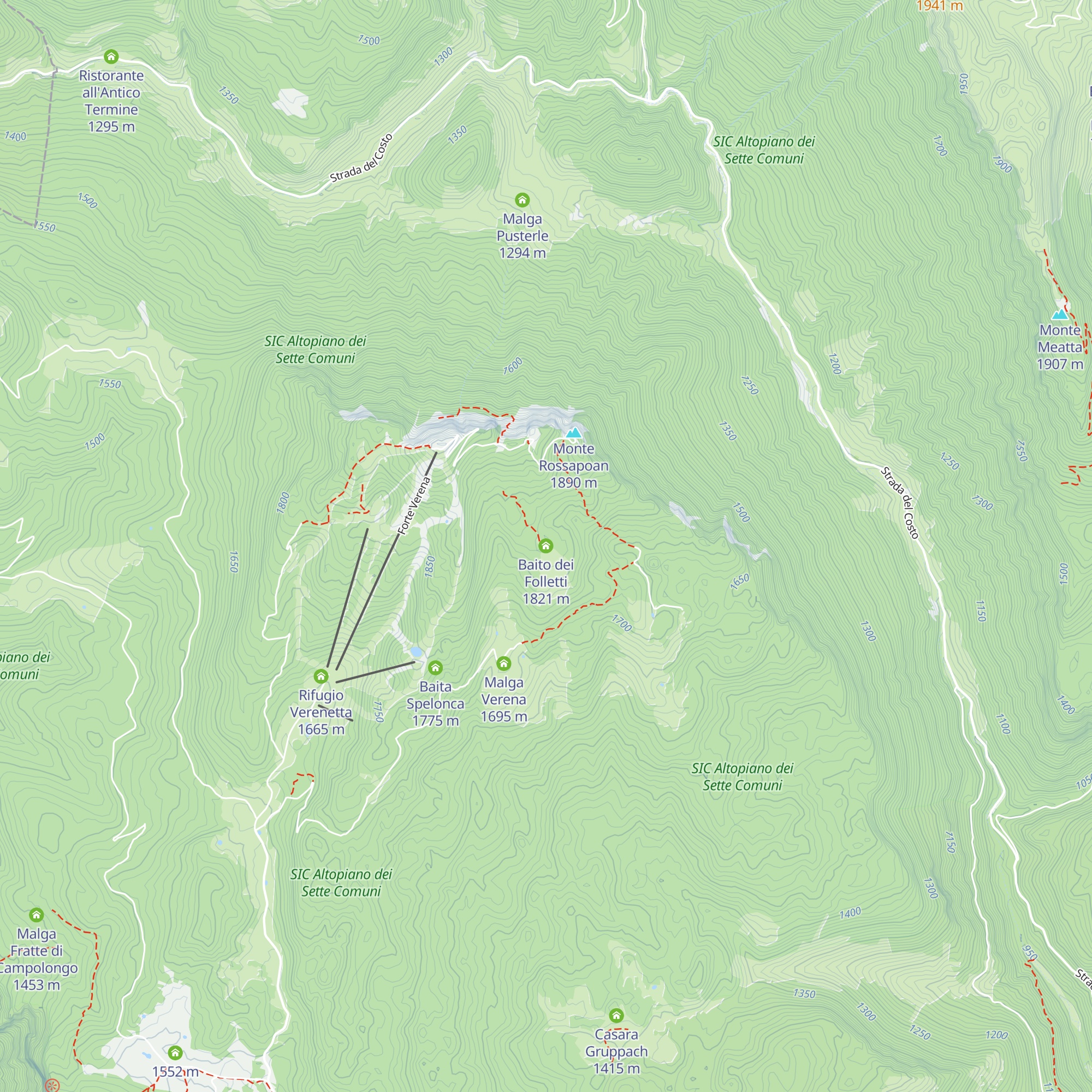 Baito dei Folletti map