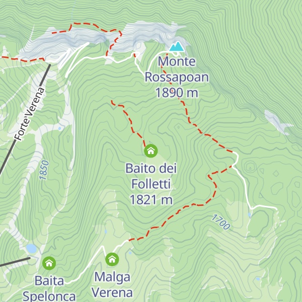Map of Baito dei Folletti