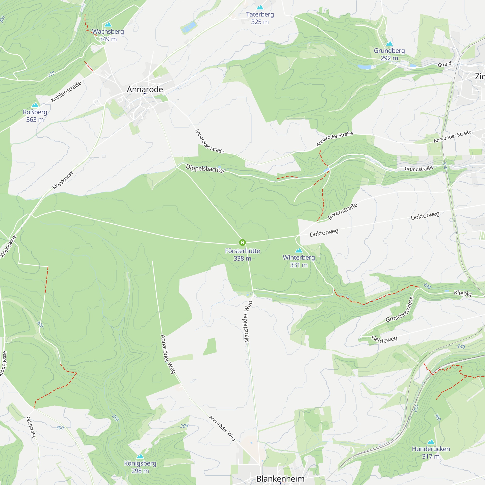 Försterhütte map