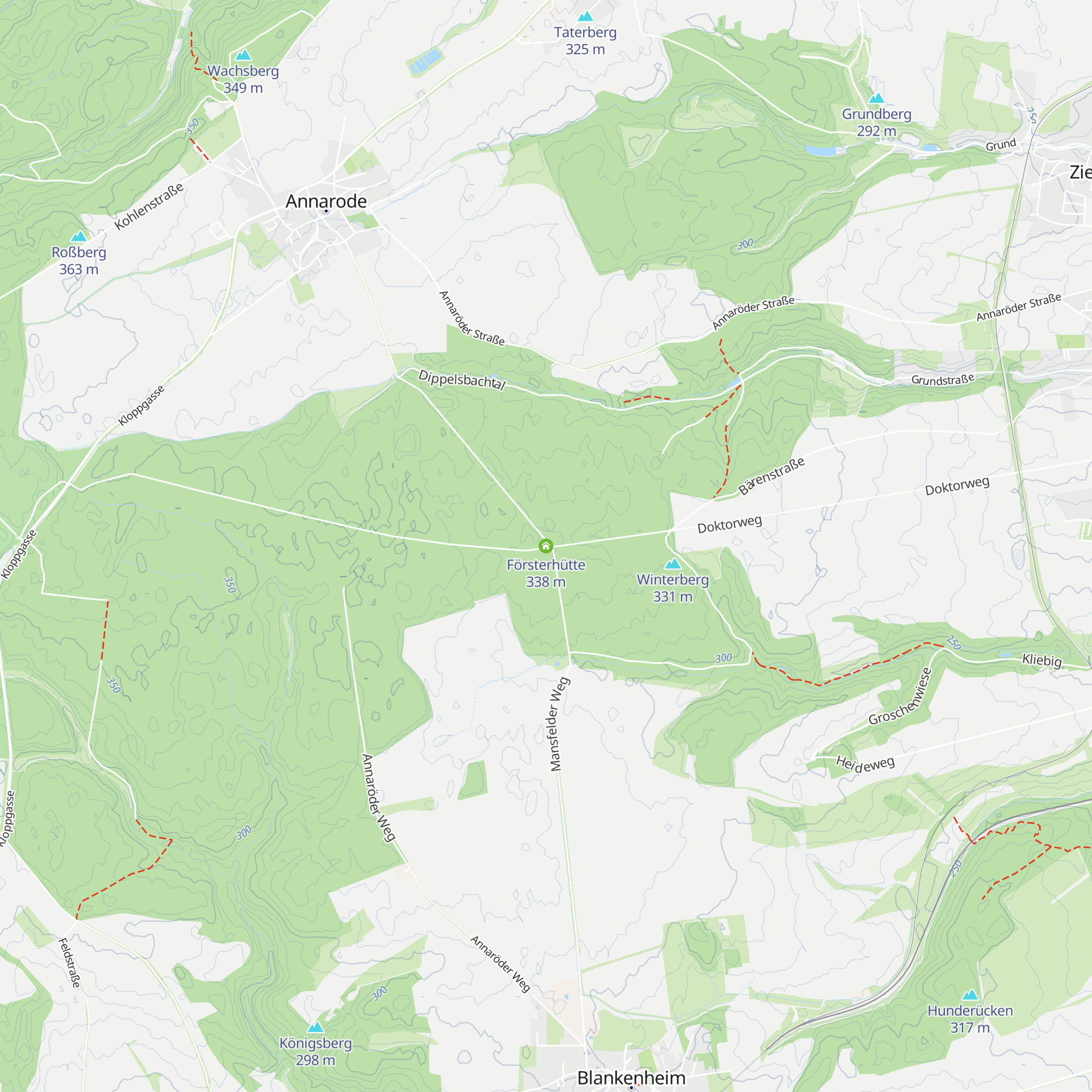 Försterhütte map