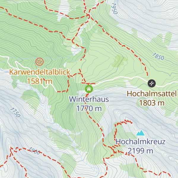 Map of Winterhaus