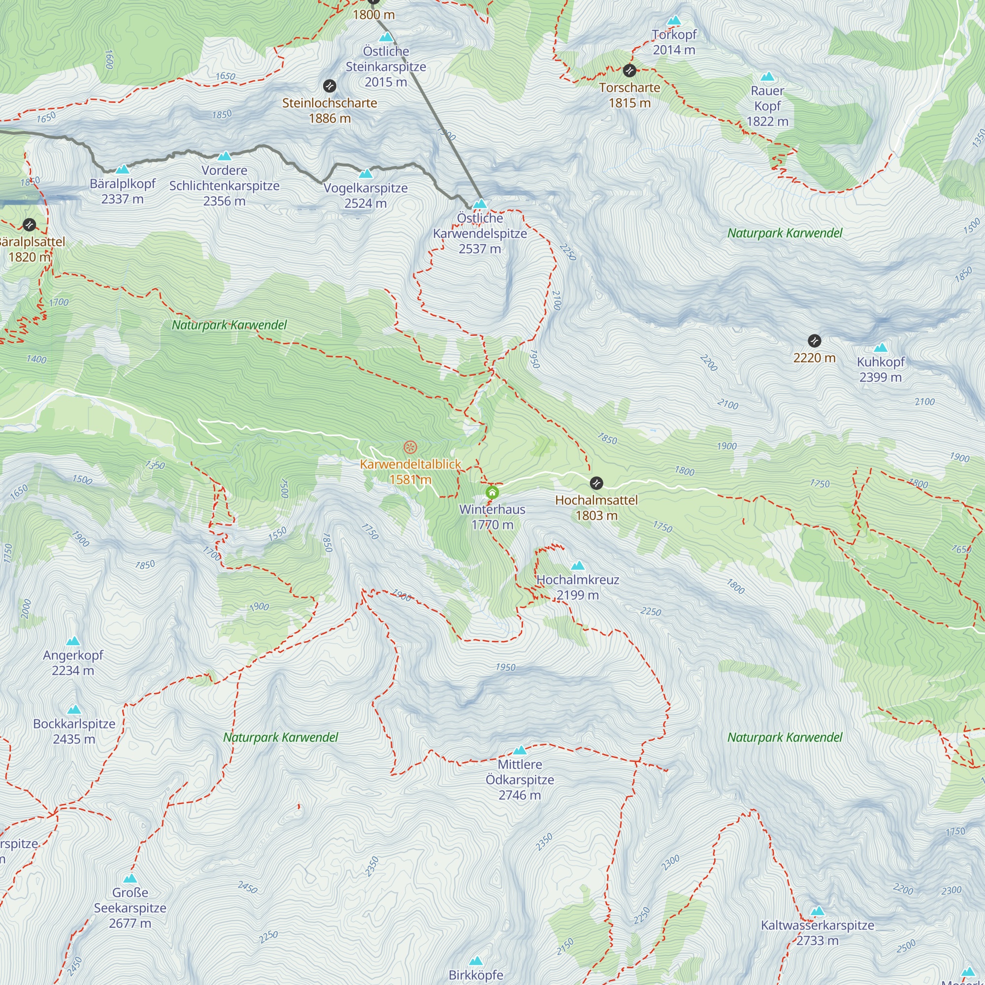 Winterhaus map