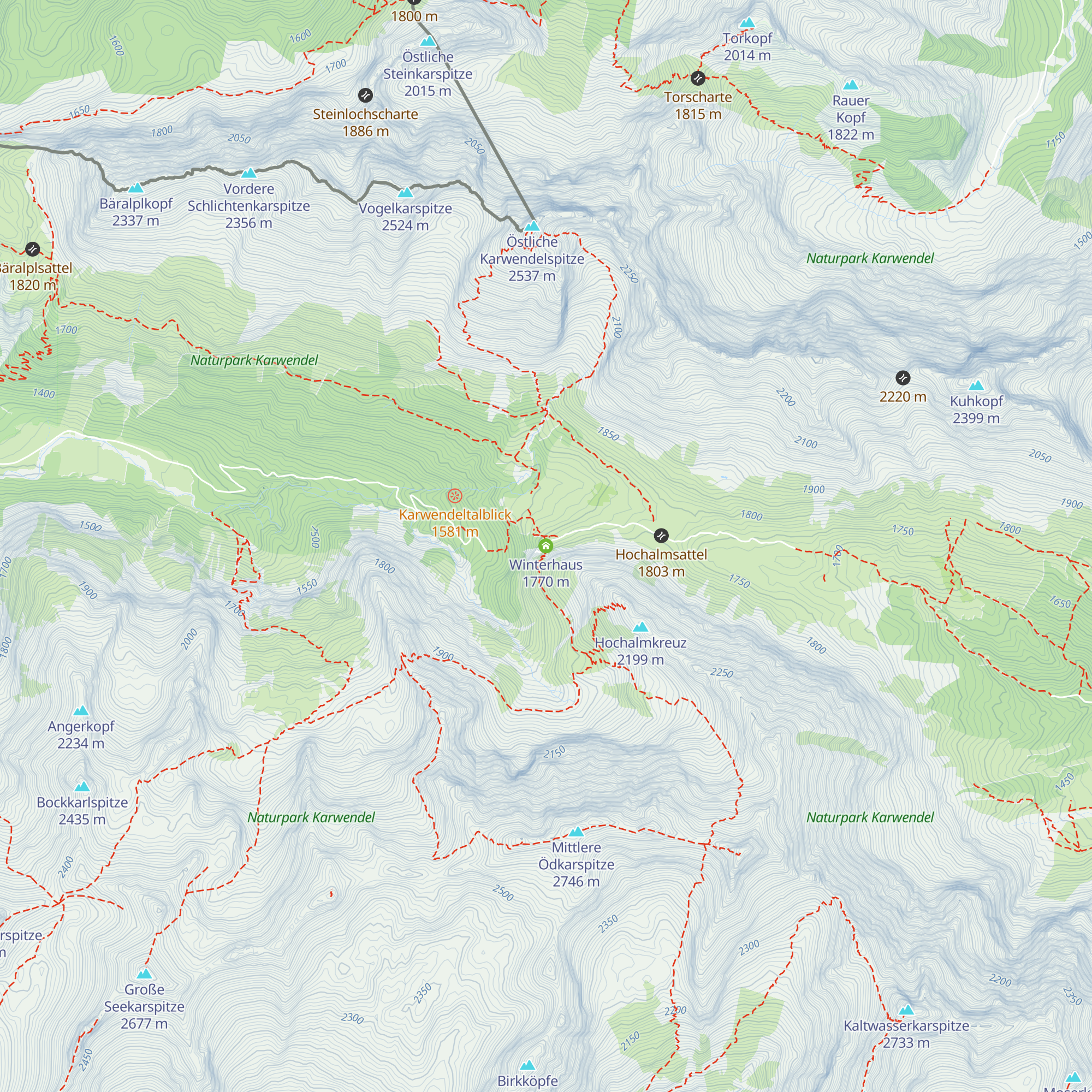 Winterhaus map