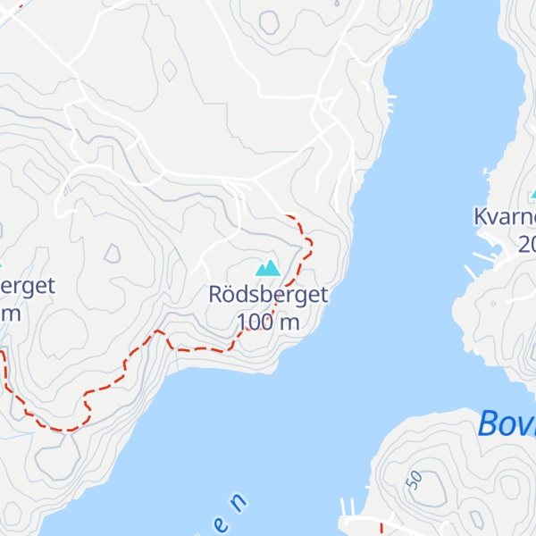 Map of Rödsberget