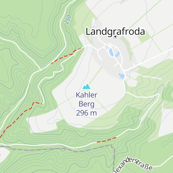 Map of Kahler Berg
