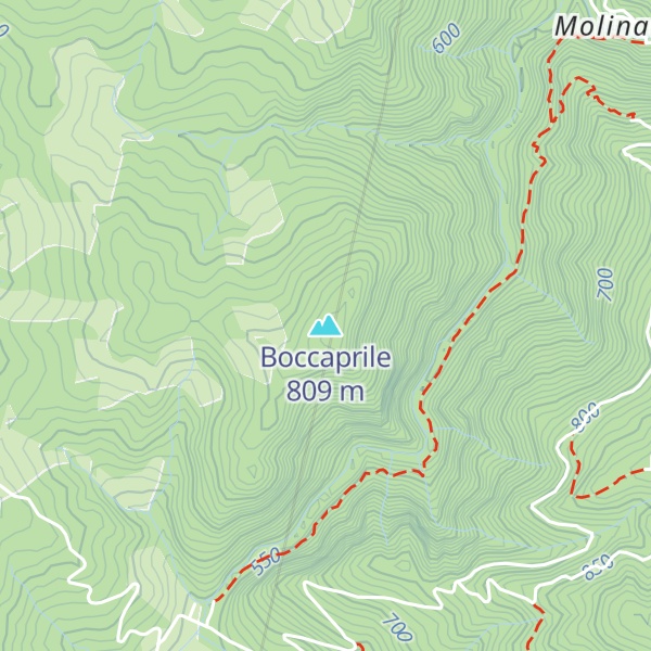 Map of Boccaprile