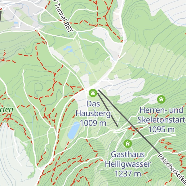 Map of Das Hausberg