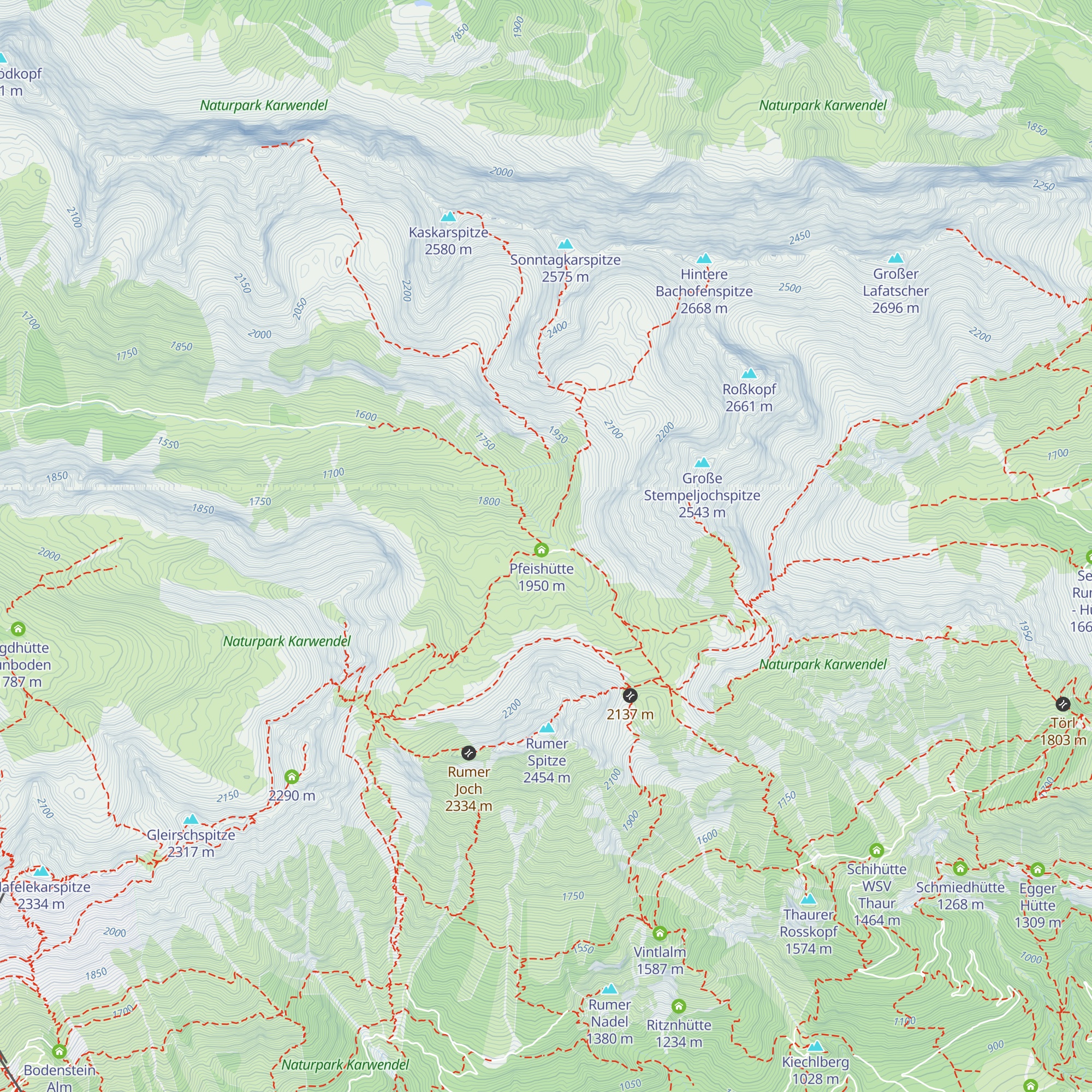 Notraum map