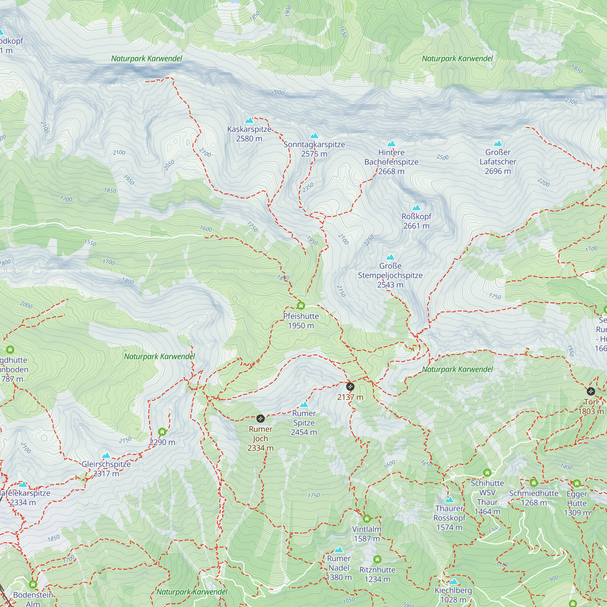 Notraum map