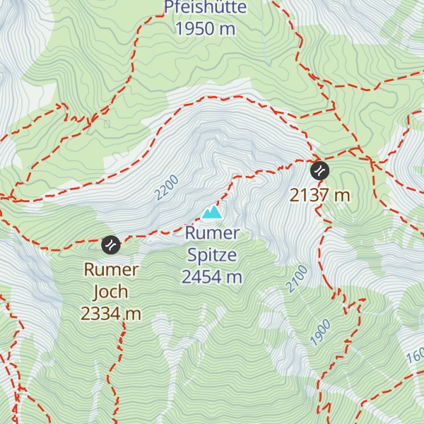 Map of Rumer Spitze