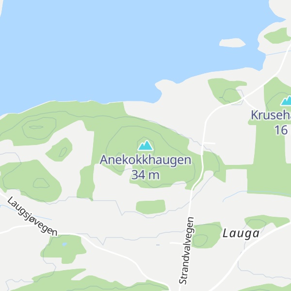 Map of Anekokkhaugen