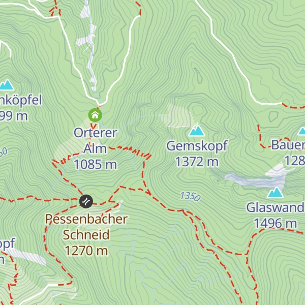 Map of Rupp-Hütte