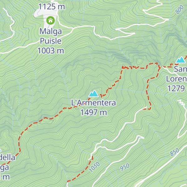 Map of L'Armentera