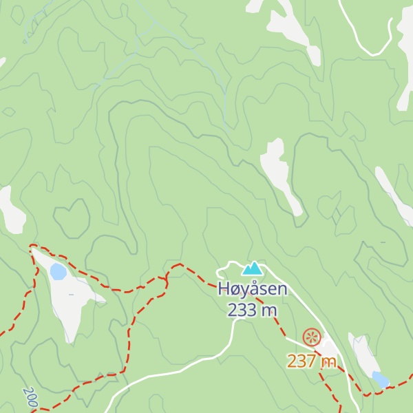 Map of Brannfjell