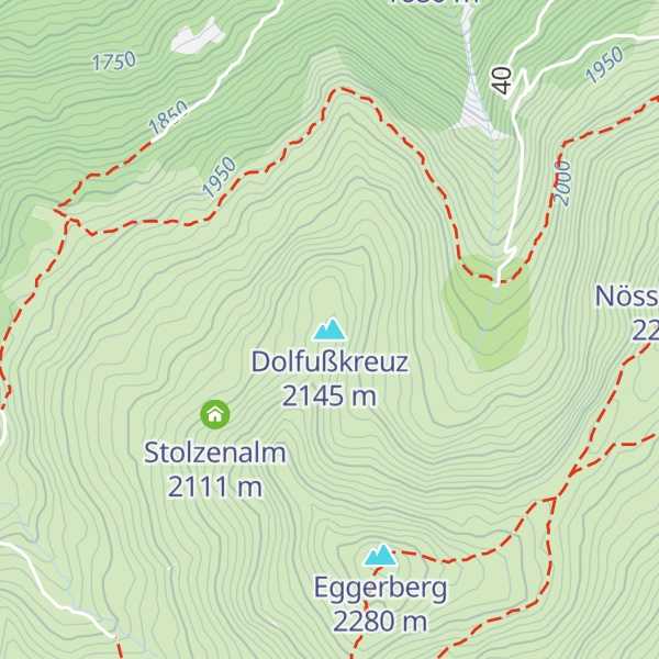 Map of Dolfußkreuz