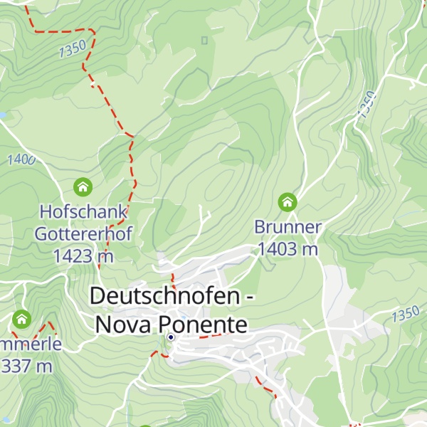 Map of Panoramahotel Obkircher