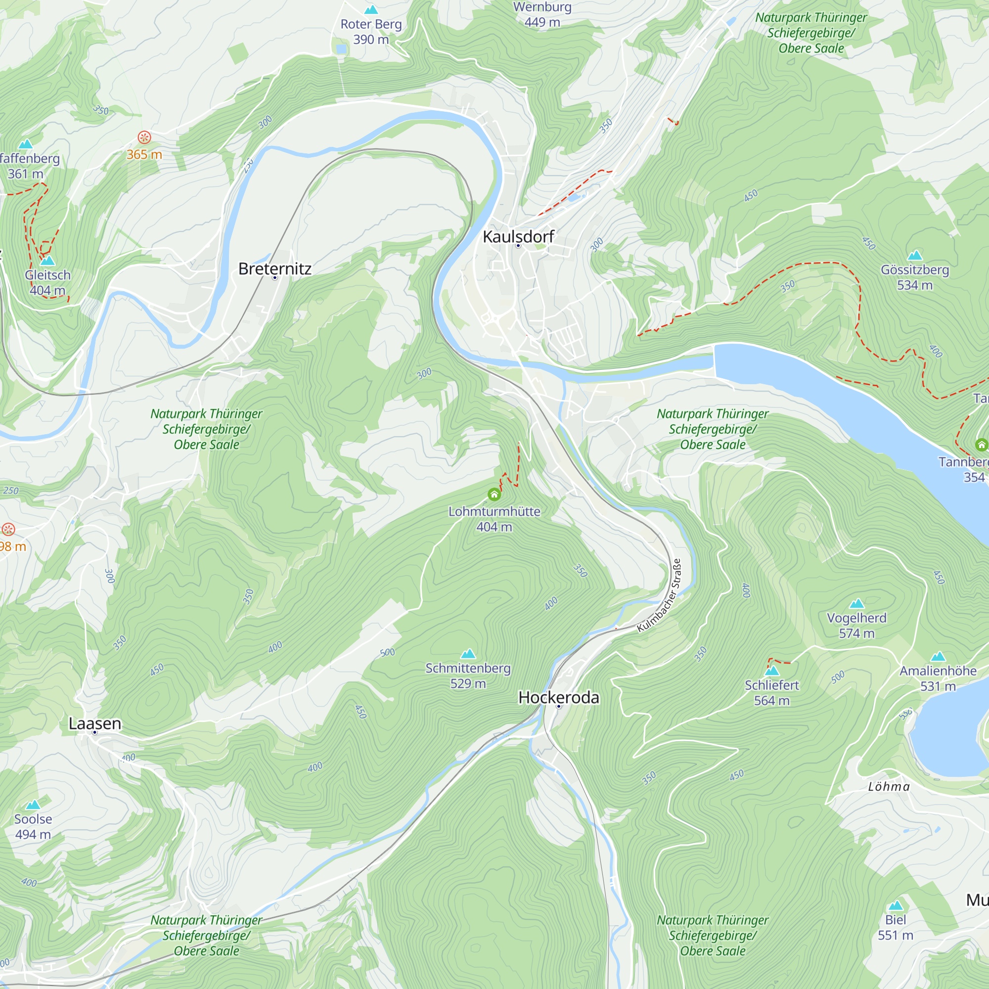 Lohmturmhütte map