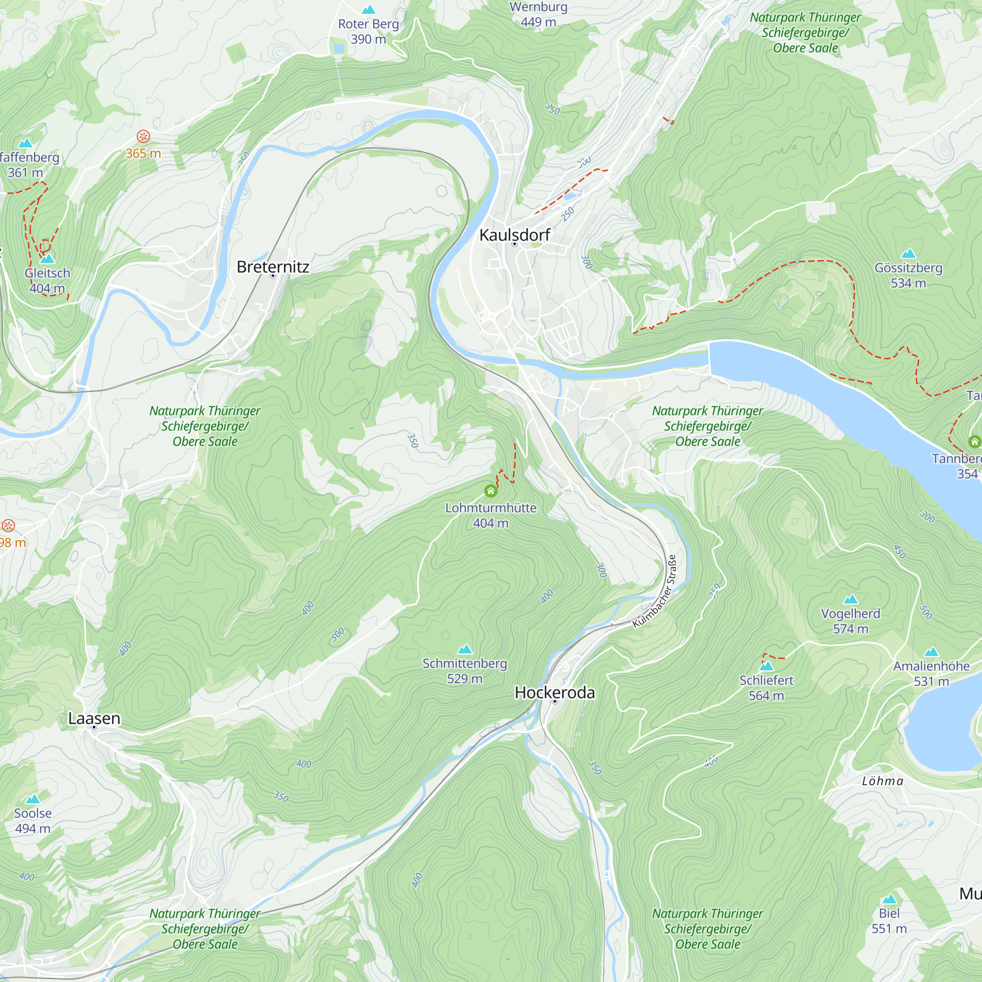 Lohmturmhütte map