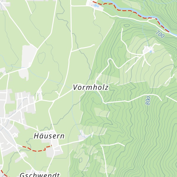 Map of Waldgaststätte zum Schreiner