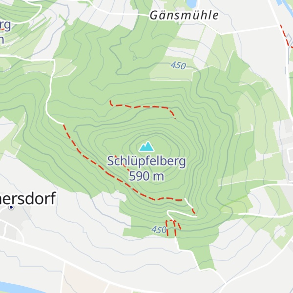 Map of Schlüpfelberg