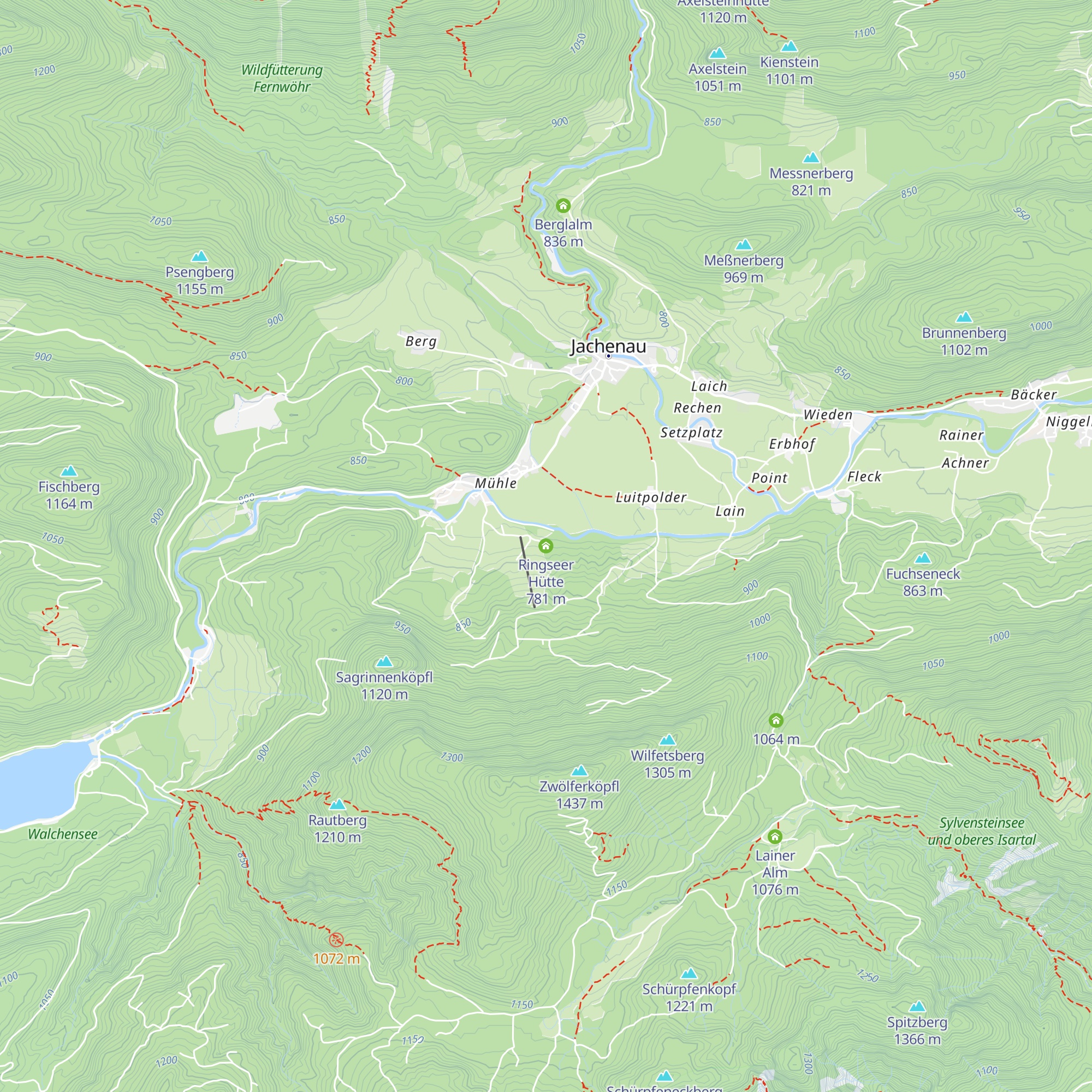 Ringseer Hütte map