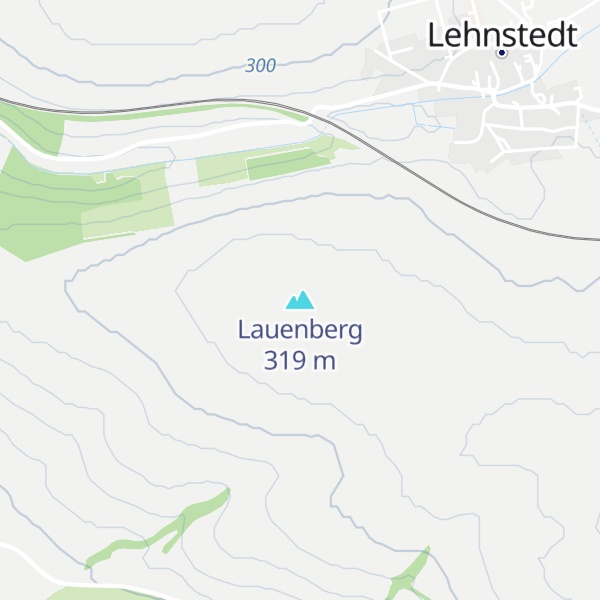 Map of Lauenberg