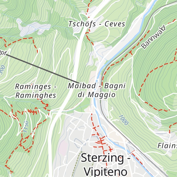 Map of Biwak