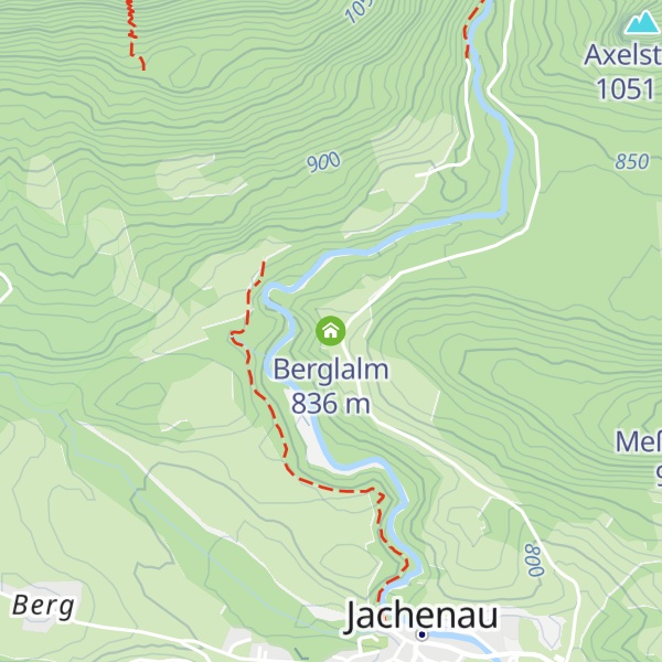 Map of Berglalm