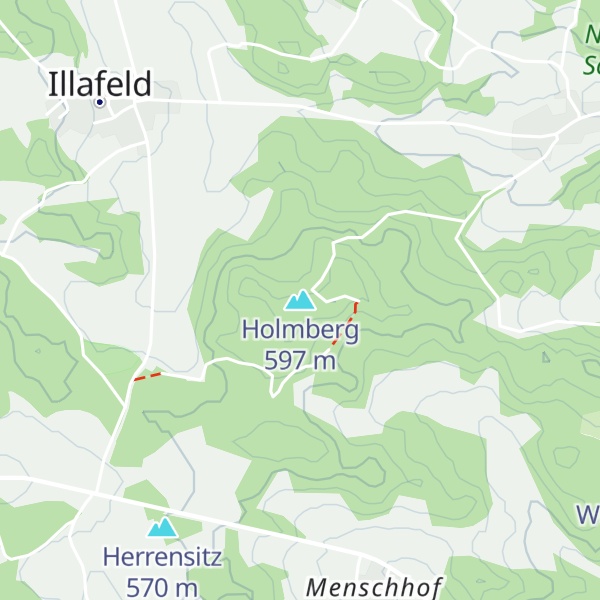 Map of Holmberg
