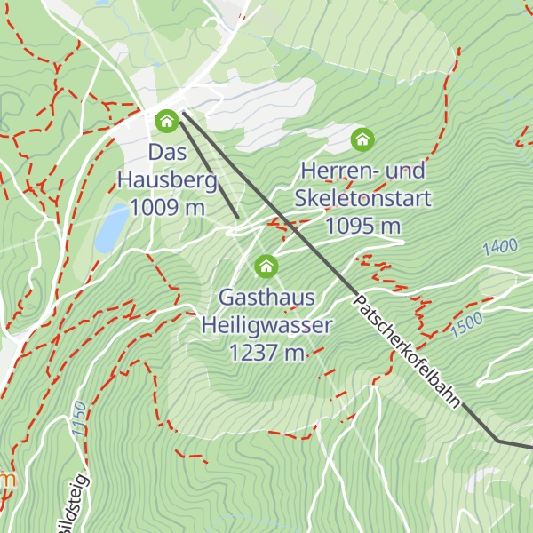Map of Gasthaus Heiligwasser