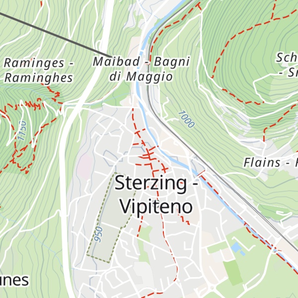 Map of Tourismusverein Sterzing - Associazione Turistica